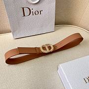 Dior pink belt 3cm - 3