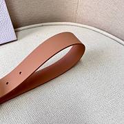 Dior pink belt 3cm - 2