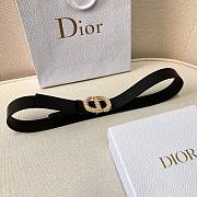 Dior black belt 3cm - 6