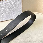 Dior black belt 3cm - 4