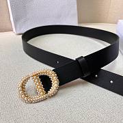 Dior black belt 3cm - 2