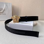 Versace black gold belt - 1