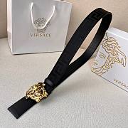 Versace black gold belt - 6