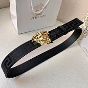 Versace black gold belt - 3