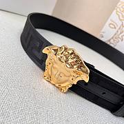 Versace black gold belt - 2