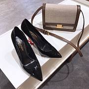 YSL Patent Black Heels 10cm - 3