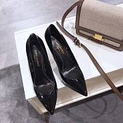 YSL Patent Black Heels 10cm - 5