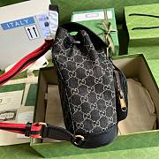 Gucci Beige Black Backpack - 6