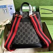 Gucci Beige Black Backpack - 5