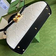 Gucci white medium GG handle bag - 2