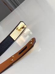 Hermes Kelly Pocket Black Belt - 2