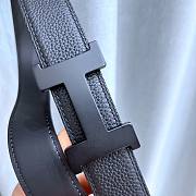 Hermes all black belt 3.2cm - 5