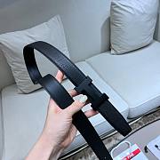 Hermes all black belt 3.2cm - 6