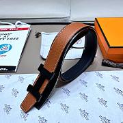 Hermes brown belt 3.2cm - 5