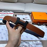 Hermes brown belt 3.2cm - 4