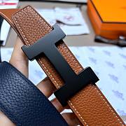 Hermes brown belt 3.2cm - 3