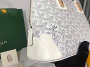 Goyard Sac Vendome White Canvas PM Bag - 3