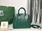 Goyard Sac Vendome Green Canvas PM Bag - 1