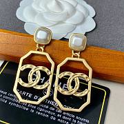 Chanel tag drop earings  - 5