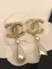 Chanel pear long earings  - 5