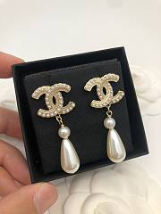 Chanel pear long earings  - 3