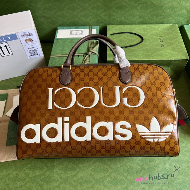 Gucci x adidas large duffle bag - 1