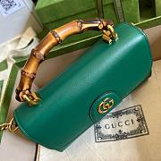 Gucci Diana mini green shoulder bag - 5