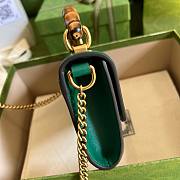 Gucci Diana mini green shoulder bag - 4