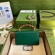 Gucci Diana mini green shoulder bag - 3