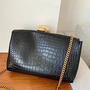 YSL Kate Medium Reversible Croc-Embossed Crossbody Bag - 4