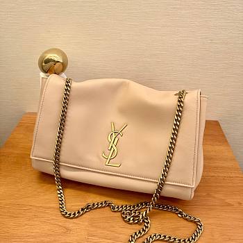 YSL Kate Medium Reversible Beige Leather Bag