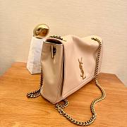 YSL Kate Medium Reversible Beige Leather Bag - 4