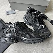 BALENCIAGA black runner sneakers - 1