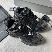 BALENCIAGA black runner sneakers - 2