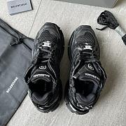 BALENCIAGA black runner sneakers - 4