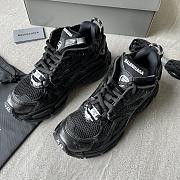 BALENCIAGA black runner sneakers - 5