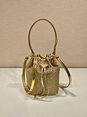 Prada satin crystals mini bag - 1