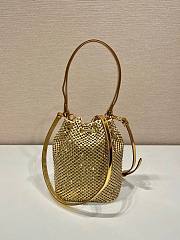 Prada satin crystals mini bag - 2