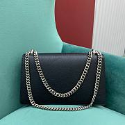 Gucci medium dionysus black leather bag - 6