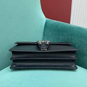 Gucci medium dionysus black leather bag - 4