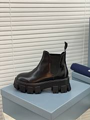 Prada brushed leather Chelsea boots - 5