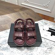 Chanel red sandals - 1