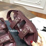 Chanel red sandals - 4