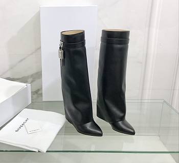 Givenchy Shark high black boots