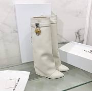 Givenchy Shark high white boots - 1