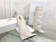 Givenchy Shark high white boots - 2