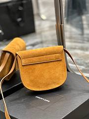 YSL Kaia small suede leather bag - 4