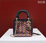 Dior Mesh embroided colorfull mini bag - 1