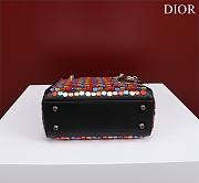 Dior Mesh embroided colorfull mini bag - 6