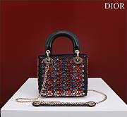 Dior Mesh embroided colorfull mini bag - 3